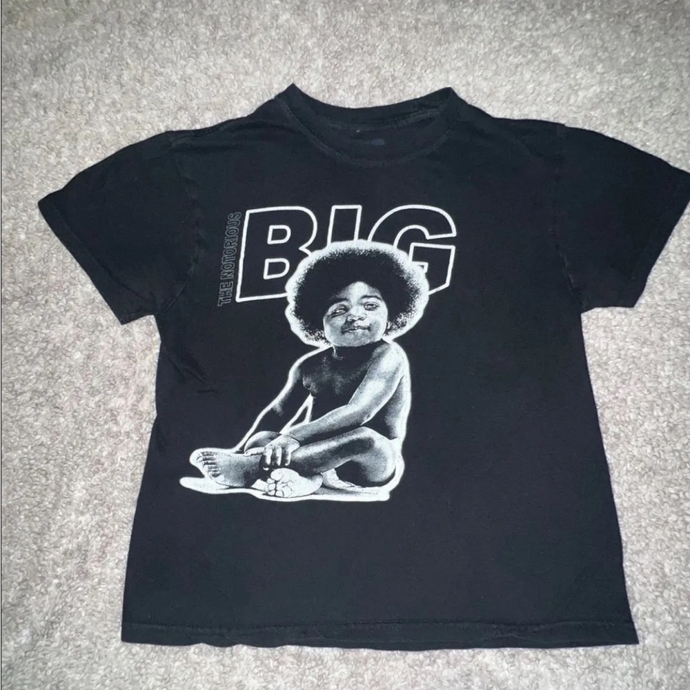 Biggie Smalls Kids Black T-Shirt